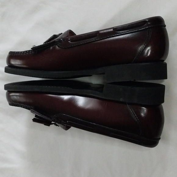 Rockport 8M leather fringe tassel slip on loafers NWOB - Picture 7 of 8